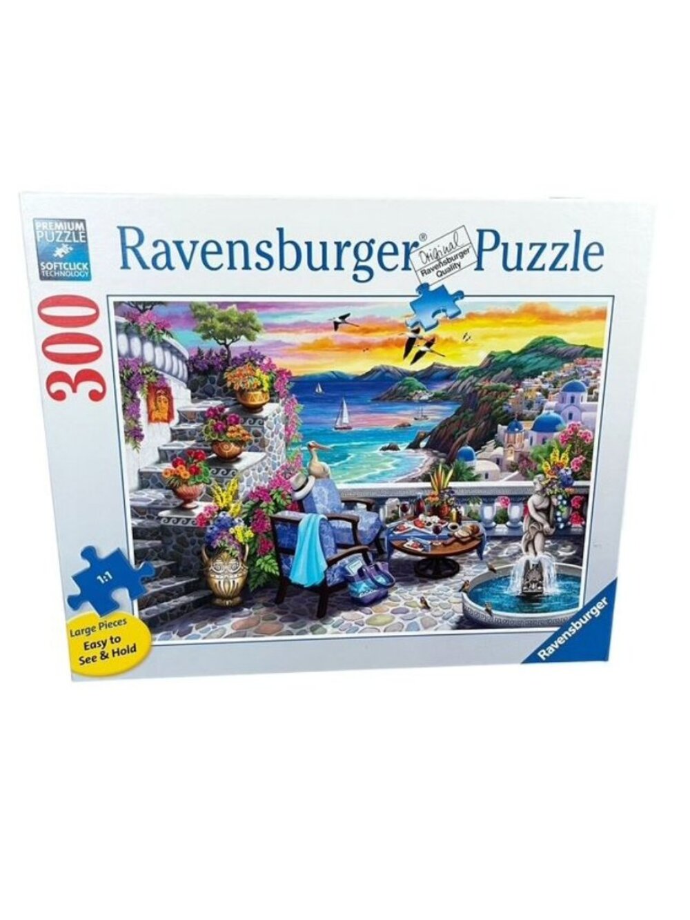 Ravensburger 300 Piece Santorini Sunset Puzzle